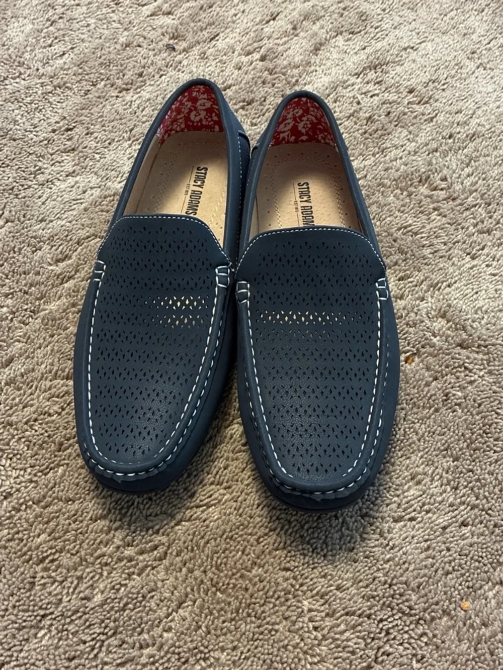 Stacy Adams Warm Blue Cicera Loafers